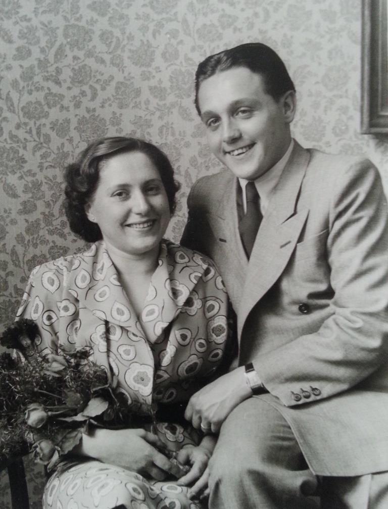 Willibald und Elisabeth Hermsdörfer - 1952