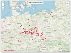 Ortsname Hermsdorf